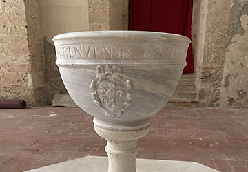 Baptismal fount