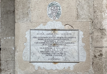 Funeral monument of Andrea Candida