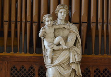 Statue of the Madonna del Popolo