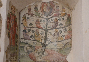 Fresco with the Tree of Jesse