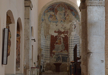 Affresco dell'absidiola sinistra