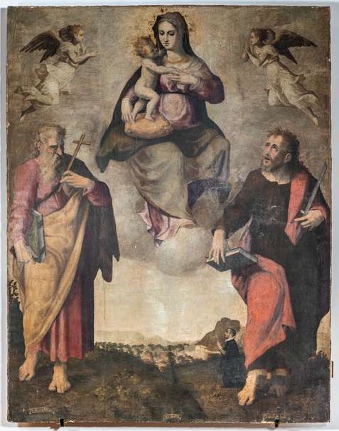 Madonna con Bambino tra i santi Filippo e Giacomo